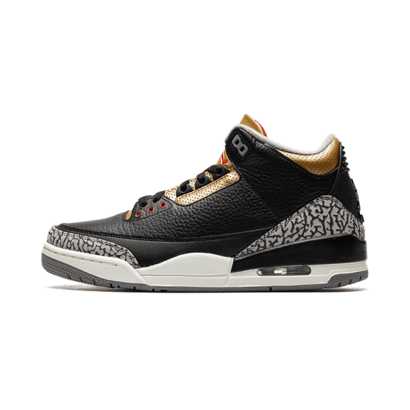 Jordan WOMENS AIR JORDAN 3 WMNS "Black Cement Gold" CK9246 067 from Stadium Goods