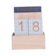 thumbnail image 1 of Calendario creativo elegante perpetuo de madera estilo antiguo para barra de cocina interior D D, 1 of 9