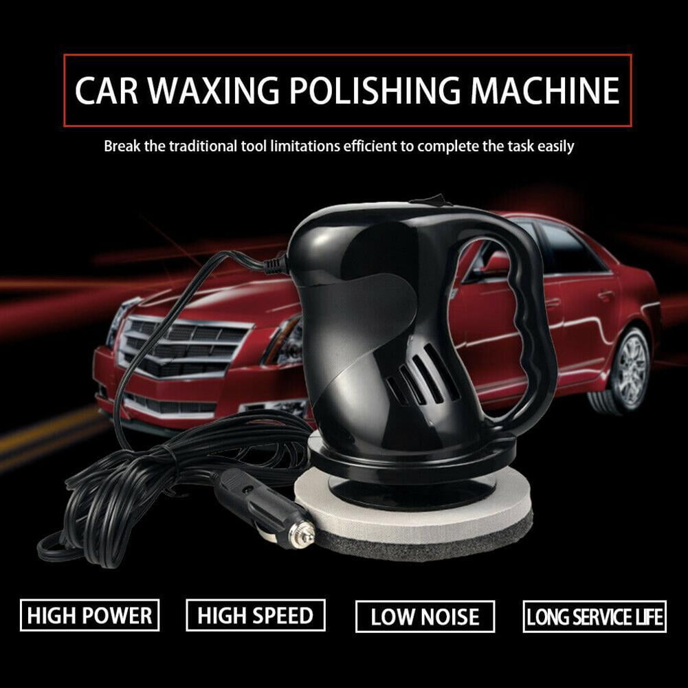 CHENXIAO Electric Car Polisher Buffer Sander, 12V/40W Polishing Machine Buffer for Car, Hand-held Car Waxing Machine, for All 12V Cars & Mini Breads Q7A9