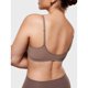 thumbnail image 4 of Sujetador INLYRIC Consufy con cierre frontal transparente, marrón oscuro, morado, 32DD, 4 of 5