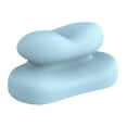 thumbnail image 4 of Almohada de Escritorio para Siestas, de Espuma Viscoelástica de Recuperación Lenta, Funda Lavable, Soporte para El Pecho, Portátil, Compacta Y Ligera. Azul, 4 of 8