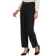 thumbnail image 4 of INSPIRE CHIC Pantalones Largos de Trabajo Formales Casual de Cintura Alta para Mujeres en Negro, 4 of 5