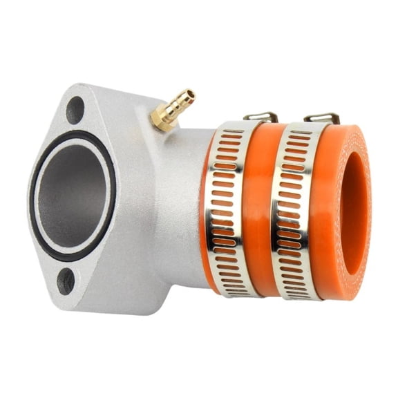 Racing Intake Manifold Boot for GY6 125cc - 250cc 4-Stroke QMJ QMI 152/157 Moped Engines Scooter ATV Go Kart Aluminum