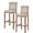 Orange, variant on Yellow Grey Forest Bar Stool Covers Set of 2, Grey Modern Art Oil Painting Stretch Washable Bar Chair Covers with Backs, Removable Pub Counter Height Chair Cover for Kitchen Dining Room Cafe