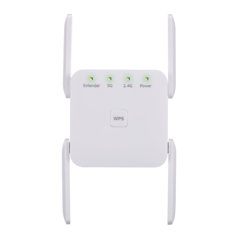 Ripetitore WiFi, Extender 1200Mbps Dual Band 5GHz/2.4GHz, Potente