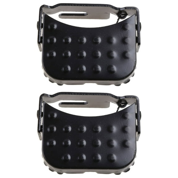 2 Pieces Bike Foot Pegs, Bike Rear Pedals, Anti-Slip Rear Feet Pedals, BMX Pegs, Universal Steel Folding Bike Foot Pegs