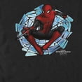 thumbnail image 2 of Men's Marvel Spider-Man: No Way Home Spinning Webs  Graphic Tee Black Large, 2 of 5