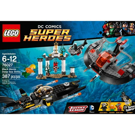 Lego Superheroes Black Manta Deep Sea Strike Building Set Lego Superheroes Black Manta Deep Sea Strike Building Set