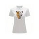 thumbnail image 2 of Playera Blusa Con Estampado De Jaguar Animal Print Ropa Para Mujer Color Blanco Talla Grande Marca Emil SaEs, 2 of 4