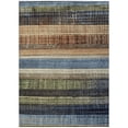 thumbnail image 2 of Addison Rugs Chantille Indoor/Outdoor Transitional Stripes Blue Machine Washable Rectangle Rug, 3' x 5', 2 of 8