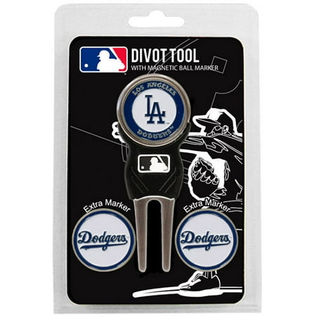 Team Golf MLB Los Angeles Dodgers Divot Tool Pack With 3 Golf Ball
