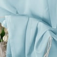 thumbnail image 5 of OVZME Sheer Window Curtains 72 inch Length 2 Panels, Rod Pocket Voile Drapes for Living Room Elegant Airy Transparents Draperies Curtains for Nursery/Patio/Bedroom/Guest Room, 42"Wx 72"L Sky Blue, 5 of 7