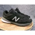 thumbnail image 1 of New Balance Mens 990V5 Made in USA Black Suede M990BK5 Sneaker Shoes Size 10 D, 1 of 6