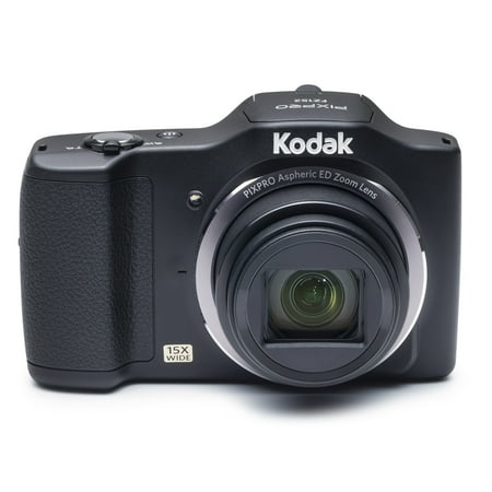 KODAK PIXPRO FZ152 Compact Digital Camera - 16MP 15X Optical Zoom HD 720p Video (Black)