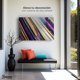 thumbnail image 3 of Cuadro Decorativo Canvas Abstracto Rapsodia Contraste 90x60 Canvas Revolution, 3 of 3