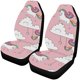 thumbnail image 1 of ABPHQTO Juego de 2 fundas de asiento de coche Magic Cute Unicorns Clouds and Stars Universal Auto Asientos delanteros Protector apto para coche, SUV Sedan, camión, 1 of 3