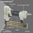 thumbnail image 3 of WOODPECKER F30S 18 GA Pneumatic Continuous Firing Brad Nailer with Safety lock, 3 of 8
