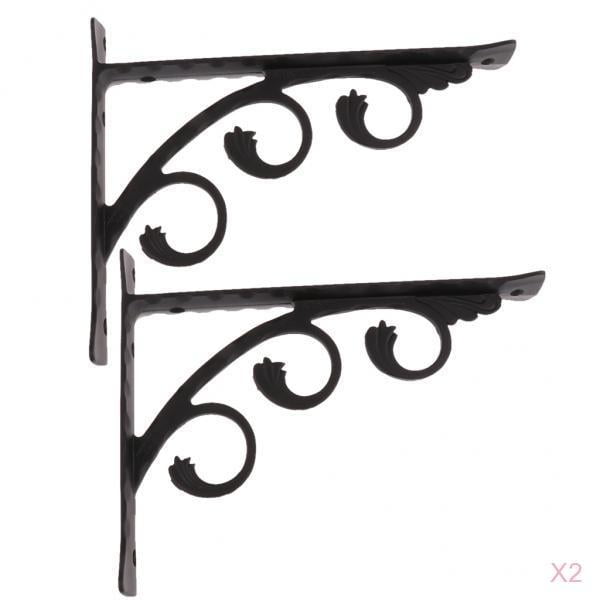Soporte De Estante Montado En Pared En De Estilo Europeo Soporte Para Colgar 15x12cm Zulema none