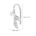 thumbnail image 2 of unbranded 2Ud Aretes Para Oreja Ear Cuffs En Con Clip Cómodo Y Único, 2 of 8