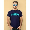 thumbnail image 2 of Florida Miami Retro Sports T-Shirt Men -Image by Shutterstock, Male Large, 2 of 4