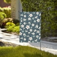 thumbnail image 4 of Easygdp Blue Flower Garden Flag Yard Flag Welcome Flag, Double-Sided, Weather Resistant for Outdoor Decor - 28"x40", 4 of 9