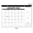 thumbnail image 2 of bobasndm Fridge Calendar 18-month Wall Calendar 2024.1-2025.6 English Desktop Durable Paper Multi-purpose Monthly Desk Fridge Kitchen Yearly Calendar, 2 of 8