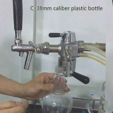 

Beer bottle Coke bottle isobaric filling faucet pressure filling machine beer valve 38mm caliber plastic bottle