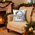 thumbnail image 6 of Under $5 Christmas Throw Pillow Covers 18x18" Party Supplies Christmas Pillowcase Bedroom Sofa Cushion Pillow Cover, 6 of 7