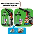 thumbnail image 5 of LEGO Super Mario Dry Bowser Castle Battle Expansion Set, Buildable Game with 5 Toy Figures Included, Super Mario Gift for Kids Ages 8+, 71423, 5 of 9