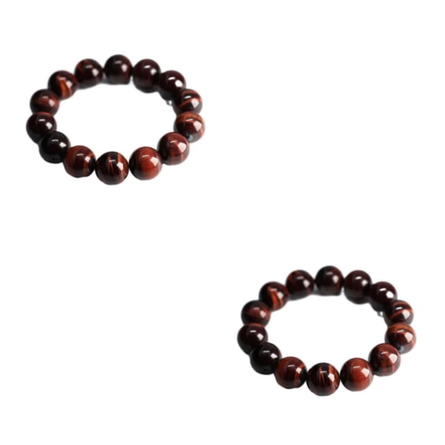 Sonducket de ojo de tigre única roja - Cuentas de piedra natural cómodas para Cuentas de oración única fácil de usar Type3 NO3