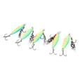 thumbnail image 3 of Señuelos artificiales 5 uds herramienta de pesca de tentación fuerte señuelos de anzuelo triple fuerte penetración para agua salada ANGGREK  Otros, 3 of 8