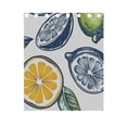 thumbnail image 5 of Lemon Or Leaves Curtains Black Out 63 Inch Length Curtains for Sliding Glass Doors Bedroom Living Room 2 Panels Set, 5 of 5