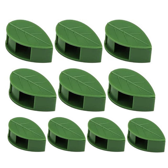10 Uds Clip Fijación para Plantas Cierre Autoadhesivo para Pared Escalada Hebillas Vid