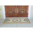 thumbnail image 4 of A1 Home Collections First Impression Hayley Estate Monogram Double Door Mat, 4 of 8