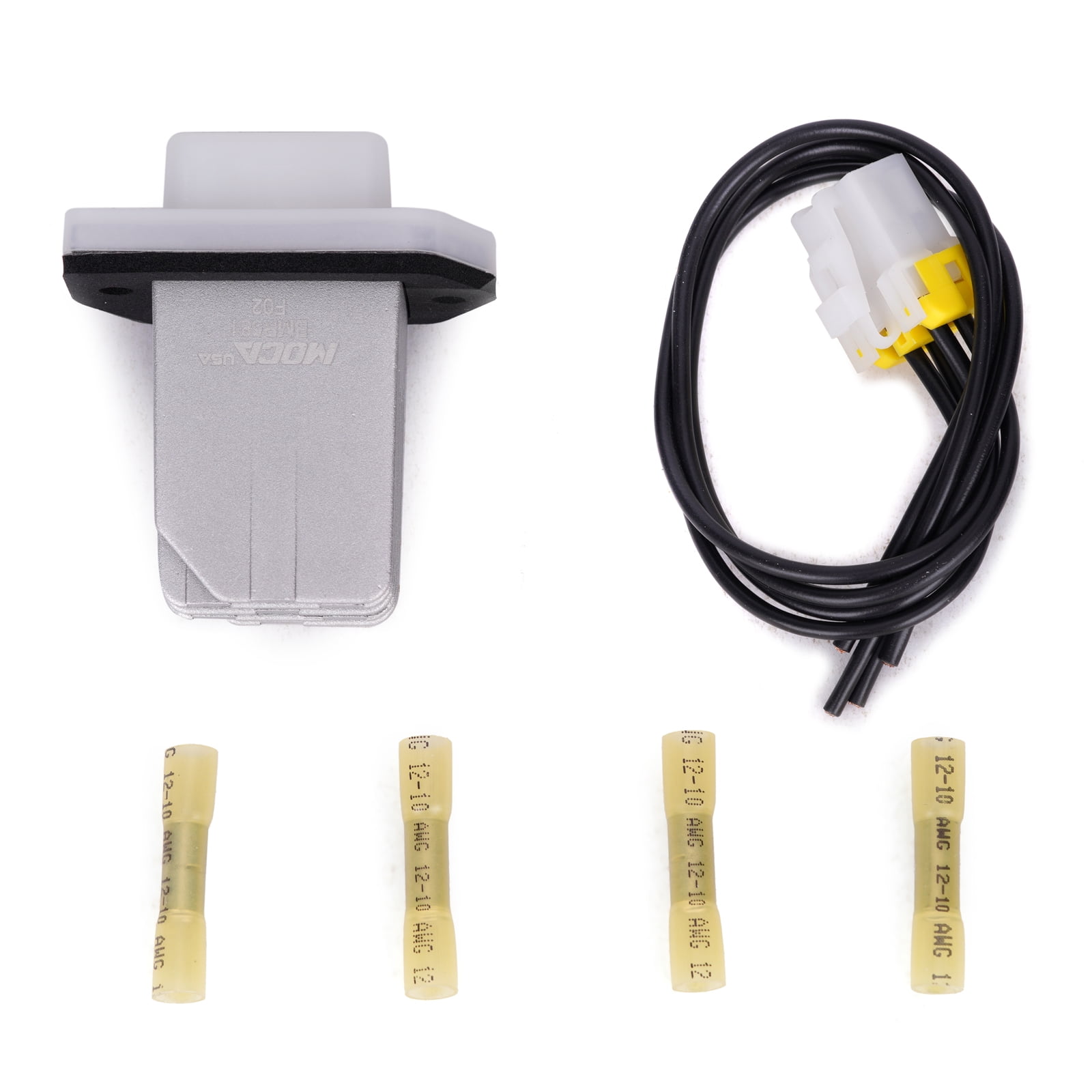 MOCA AUTOPARTS 973-581 HVAC Blower Motor Resistor Kit with Harness Fit for 2014-2017 Infiniti QX60 & 2012-2014 Nissan NV1500 2500 3500 & 1999-2002 Infiniti G20