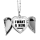 thumbnail image 1 of Quiero un nuevo entorno Alas de ángel collar colgante regalo de moda Unbranded M, 1 of 3