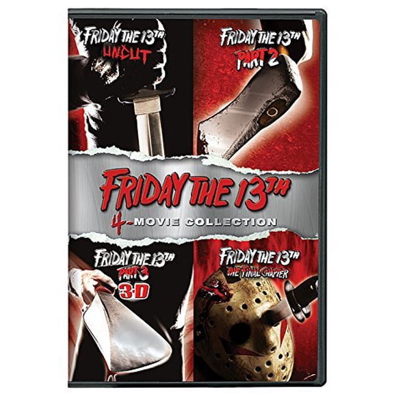 Friday the 13th: 4-Movie Collection (DVD), Paramount, Horror