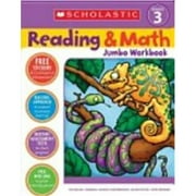 Scholastic 978-0-439-78602-7 Reading & Math Jumbo Workbook - Grade 3
