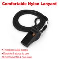 thumbnail image 3 of Silbato deportivo Fya negro con cordón, 3 piezas, 3 of 6