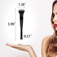 thumbnail image 2 of Double ended foundation brush 2 in 1 makeup brush eye shadow brush mixed foundation concealer, 2 of 4