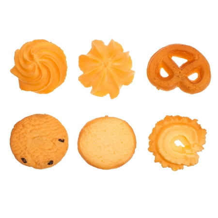

TINKSKY 6Pcs Cookie Fridge Magnets 3D Refrigerator Magnets Home Fridge Magnets Refrigerator Decors