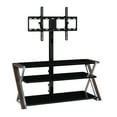 thumbnail image 4 of Whalen Xavier 3-in-1 Television Stand for TVs up to 70", Warm Ash, 4 of 13
