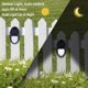 thumbnail image 2 of Luces solares para exteriores, paquete de 2 10 luces solares LED, luces de pared LED,, 2 of 5