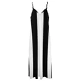 Big Lines Black Sleeveless Dress women's summer dresses 2024 evening