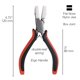 thumbnail image 4 of Pinzas planas de nailon The Beadsmith con puntas finas de 13 cm, 4 of 7