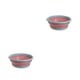 thumbnail image 3 of Cateissary Lavabo plegable artesanal exquisito, seguro y no tóxico, portátil, para ahorrar espacio, para ahorrar espacio, azul M Azul METRO 2Conjunto, 3 of 6