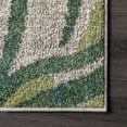 thumbnail image 5 of nuLOOM Cali Abstract Leaves Area Rug, 6' 7" x 9', Green, 5 of 8