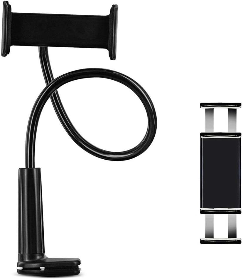 Support Col De Cygne Réglable Pour Webcam/téléphone - Longueur 70 Cm, Pince Bureau 5,5 Cm - Filetage 6,35 Mm (1/4") - 7