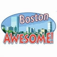 thumbnail image 2 of CafePress - Awesome Boston - Rectangle Magnet, 2"x3" Refrigerator Magnet, 2 of 3