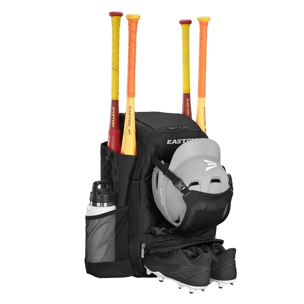 Mochila para béisbol y sóftbol Easton Walk-Off Ethos negra 55 x 33 x 25 cm
